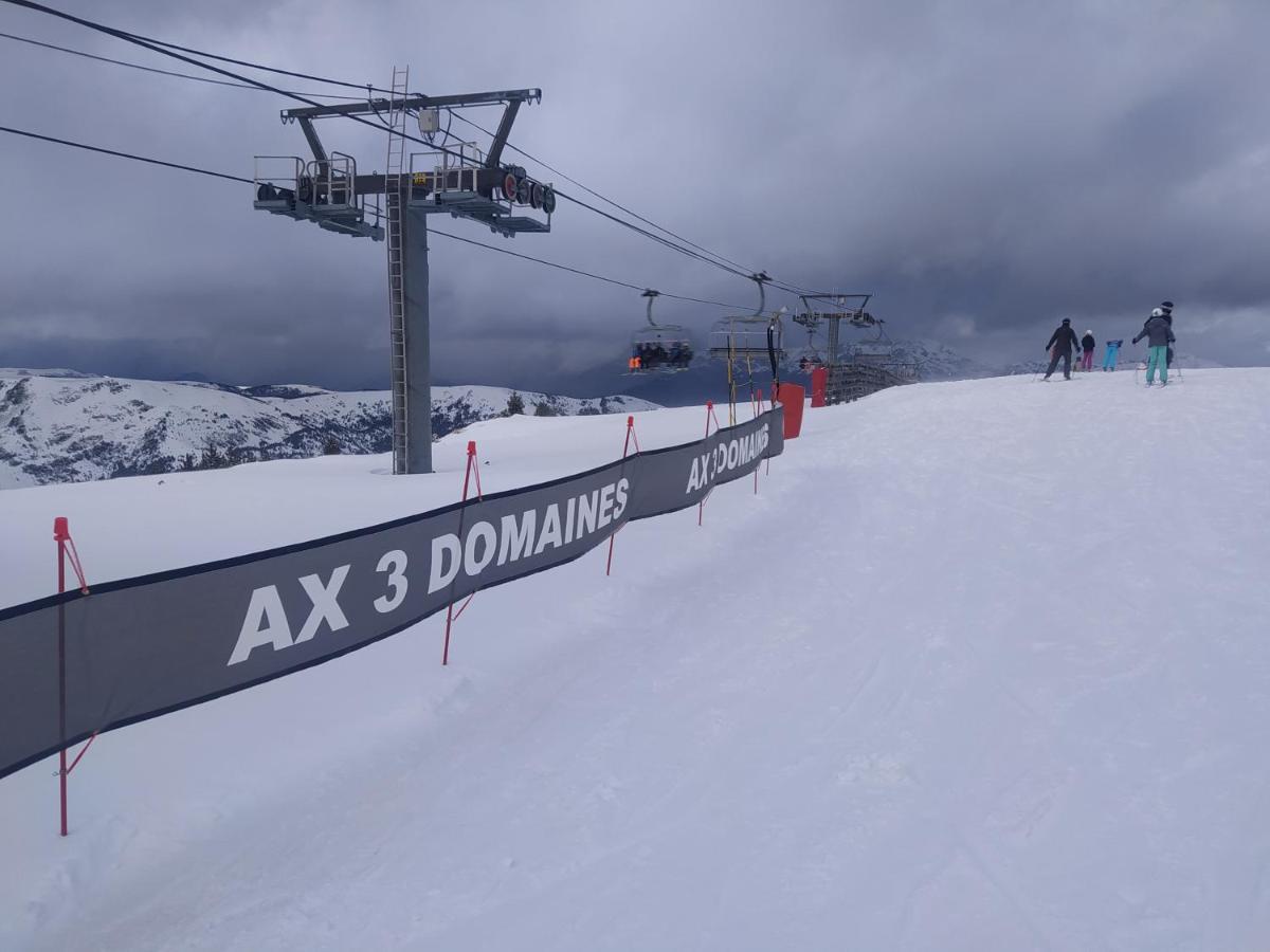 Studio 4 Personnes Au Pied Des Piste Plateau De Bonascre - Ax 3 Domaines Ete Hiver Ax-les-Thermes Eksteriør billede